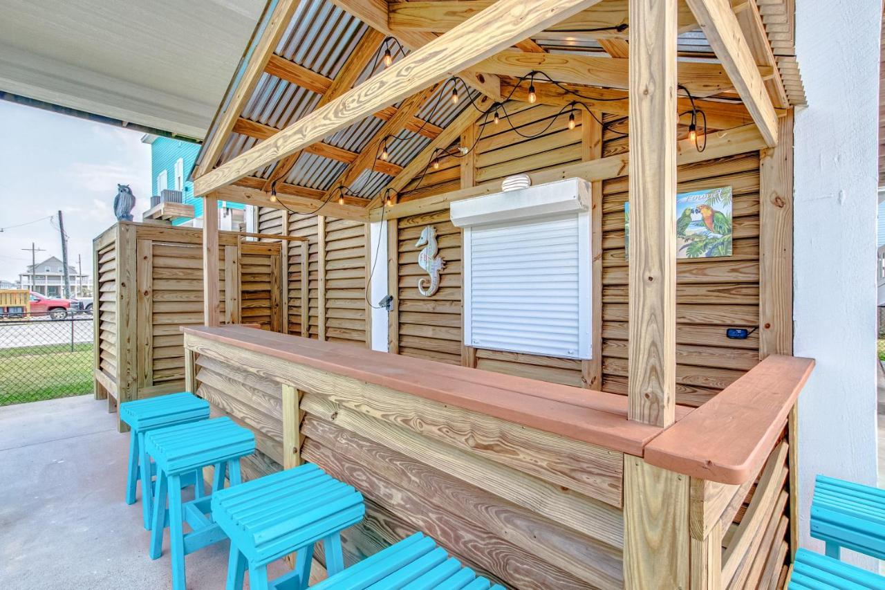 Spring Break Specials! Front Row Views - Tiki Bar - Playground Villa Bolivar Peninsula Luaran gambar